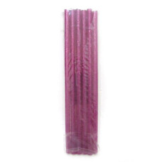 Стрижні клейові 0252-Pk Pink 7х180 мм 6 шт з блискітками