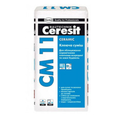 Клей для плитки Ceresit СМ 11 Plus Ceramic Gres 25кг