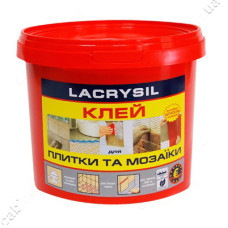 Клей акриловий для мозаїки та плитки Lacrysil контактний 3кг