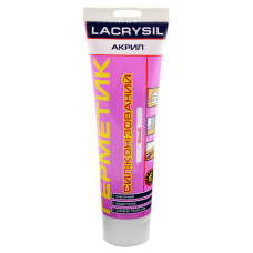 Герметик силіконозований акриловий Lacrysil 200мл білий