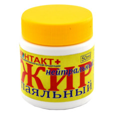 Жир паяльний Контакт плюс нейтральний 50мл