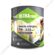 Фарба алкідна Ultratone ПФ-115 2.8л біла