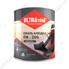 Фарба алкідна Ultratone ПФ-266 для підлоги 0.9л жовто-коричнева