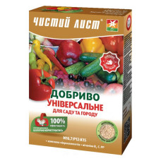 Добриво кристалічне для саду та городу Чистий лист 900г