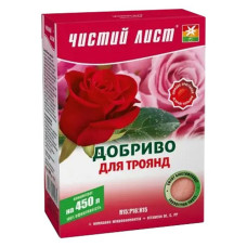 Добриво кристалічне для троянд Чистий лист 300г