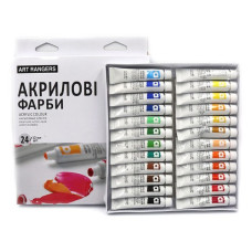 Набір фарб 2412CEA-4 Art ranger акрилові 24 кольори 12мл
