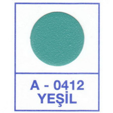 Заглушка Weiss самоклейка 0412 Yesil 50шт зелений