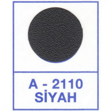 Заглушка Weiss самоклейка 2110 Siyah 50шт чорний