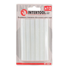 Комплект флуоресцентних клейових стрижнів Intertool RT- 1037 11.2x100мм 12шт