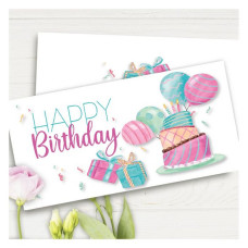 Конверт для грошей Happy Birthday