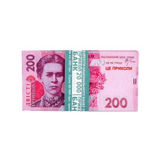 Сувенірні гроші 200 гривень 80шт