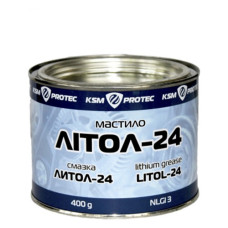Мастило KSM Protec Литол-24 KSM-L2404 банку 400г Мастило KSM Protec Литол-24 KSM-L2404 банку 400г