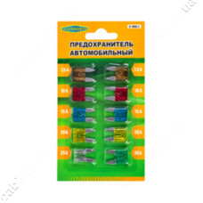 Запобіжник плоский Vitol Mini 1035-1 7.5а-30А 10 шт Запобіжник плоский Vitol Mini 1035-1 7.5а-30А 10 шт
