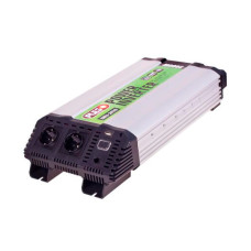 Перетворювач напруги Pulso IMU-2020 12V-220V 2000W USB-5VDC2.0A модифікована хвиля клеми