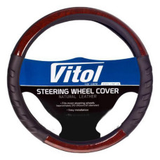 Чохол на руль Vitol HU 100107 BK XL чорний