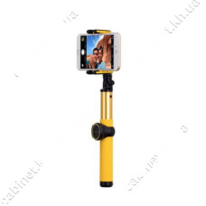 Монопод для селфі Momax Hero KMS7P Bluetooth жовтий