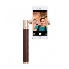 Монопод для селфі Momax Hero KMS3L Bluetooth шампанське з коричневим