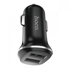 Автомобільний зарядний пристрій Hoco Z1 5V / 2.1А 2 USB чорний