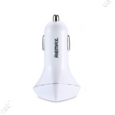 Автомобільний зарядний пристрій Remax RCC208 Aliens 5V/2.4А 2USB білий