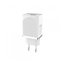 Мережевий зарядний пристрій Hoco C42A Vast power QC3.0 3A 1USB білий