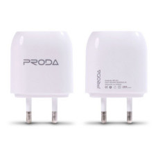 Мережевий зарядний пристрій Remax Proda RP-U21 2.1A 1USB білий