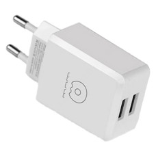 Мережевий зарядний пристрій Wuw C58 2.1A 2USB білий Мережевий зарядний пристрій Wuw C58 2.1A 2USB білий