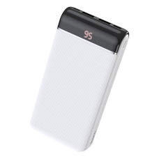 Портативний зарядний пристрій Hoco J59А 2USB 20000mAh білий