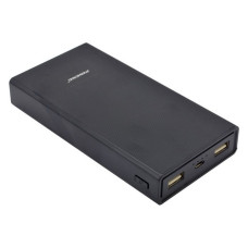 Портативний зарядний пристрій Pineng 2USB 20000mAh чорний