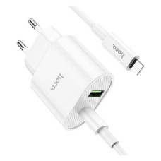 Мережевий зарядний пристрій Hoco C95A Lineal PD20W плюс QC3.0 Charger Set білий