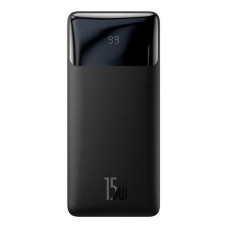 Портативний зарядний пристрій Baseus Bipow Digital Display 15W 2USB 10000mAh чорний