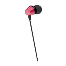Навушники дротові Hoco EPM02 чорно-червоні