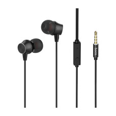 Навушники дротові Hoco M51 Proper sound чорні