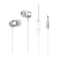 Навушники дротові Hoco M51 Proper sound білі