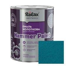 Фарба молоткова Rolax Hammer Paint 307 0.75л блакитна