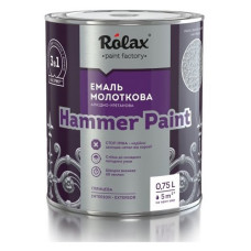 Фарба молоткова Rolax Hammer Paint 322 0.75л фіалка