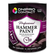 Емаль молоткова антикорозійна Днепр-Контакт Hammer Paint 2л графіт