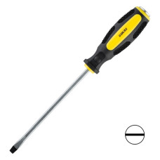 Викрутка ударна шліцьова Sigma 4004451 SL 6х150мм під ключ CrV
