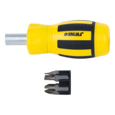 Викрутка з реверсом MINI Sigma 4001811 плюс біти 6шт CrV