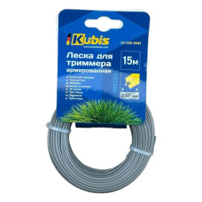 Волосінь для тримера Kubis 01-08-1241 армована 2.4ммx15м зірка