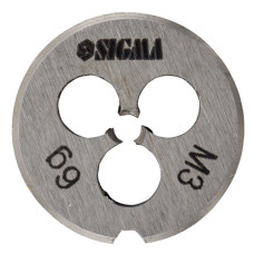 Плашка Sigma 1604081 М3х0.5мм
