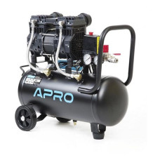 Компресор двоциліндровий безмасляний Apro 850171 1.5кВт 240л/хв 8бар 24л