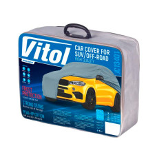 Тент автомобільний Vitol XL на джип або мінівен з підкладкою 482х196х145мм