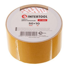 Скотч двобічний Intertool KT-0952 на поліпропіленовій основі 50мм 10м