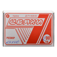 Цвях 1.4х40 200 г
