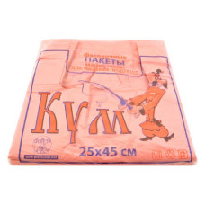 Пакет поліетиленовий майка Кум 12мкм 25х45 100шт