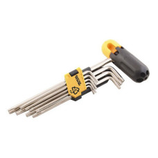 Ключі шестигранні Mastertool 75-0958 CrV подовжені з тримачем 1.5-10мм L74-172мм 9шт