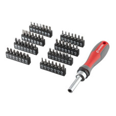 Викрутка реверсіонна з комплектом насадок Intertool VT-3361 57шт