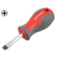 Викрутка шліцьова Intertool VT-3309 SL6.0x38мм CR-V