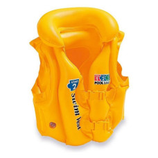 Надувний жилет Intex 49x46см від 3 до 6 років 58660 жовтий