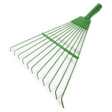 Граблі віялові дротові фарбовані без ручки Україна